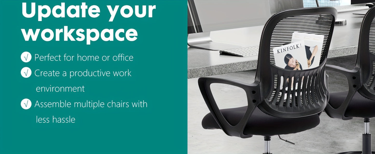 Ergonomic Drafter Chair with Counter Height Stool - Alia's Home Things