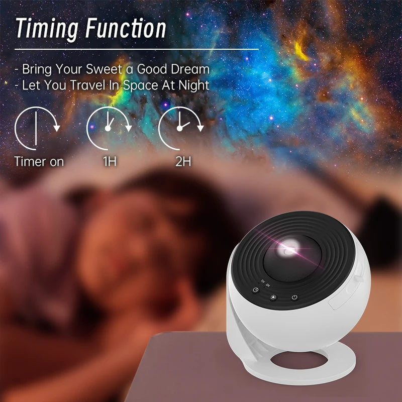 Night Light Galaxy Projector Starry Sky Lamp - Alia's Home Things