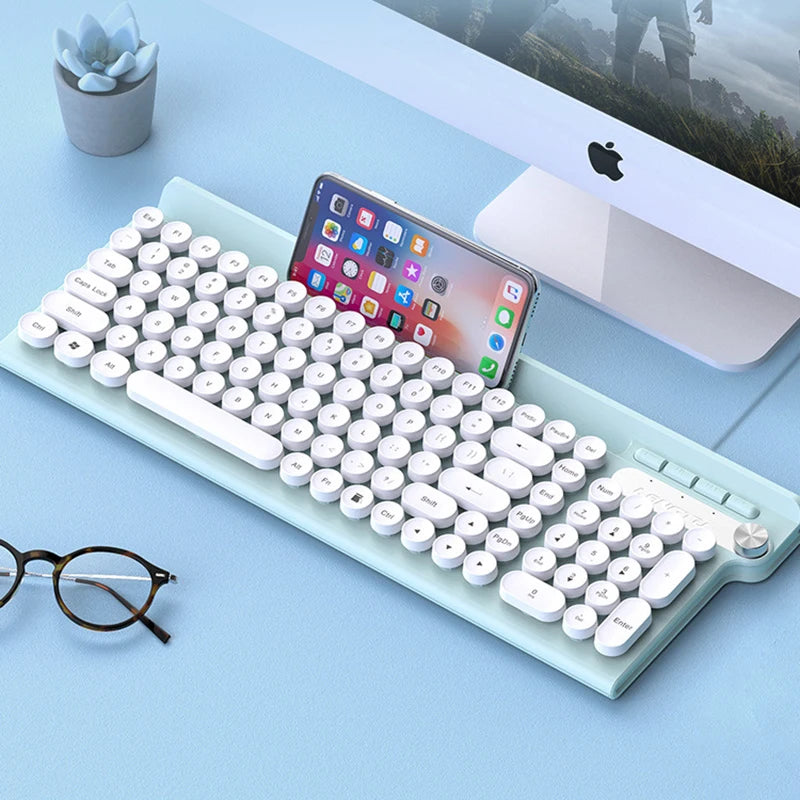 L3 Wired Silent Home Office Keyboard and Mouse Set - Alia's Home Things