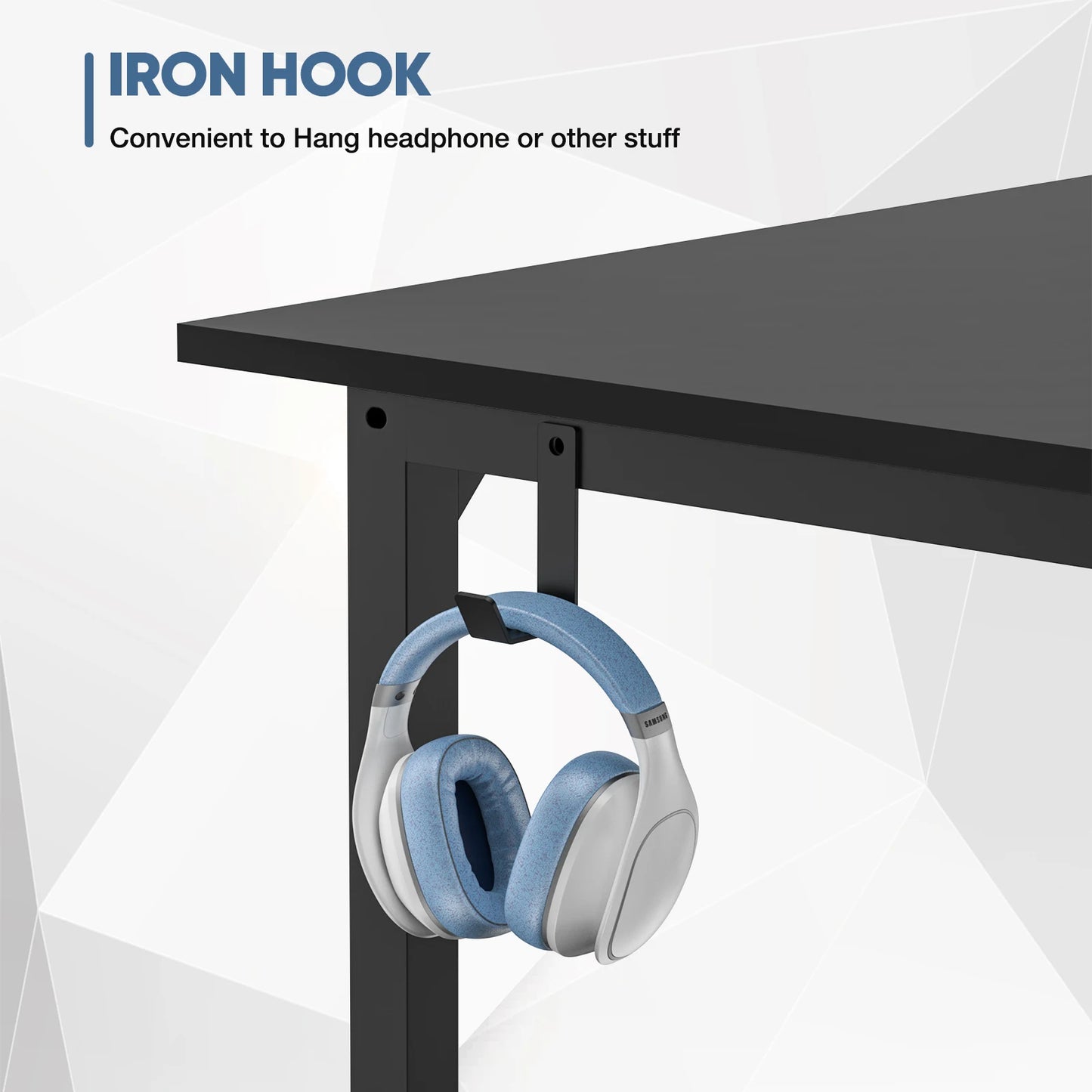 JHK Computer Desk Writing Study Office Gaming Table - Alia's Home Things