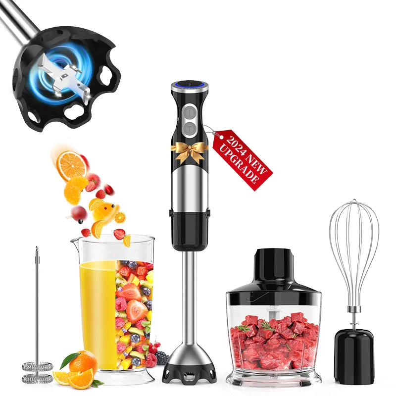 Immersion Blender 5-in-1 Handheld Blender - 1100-watt - Alia's Home Things