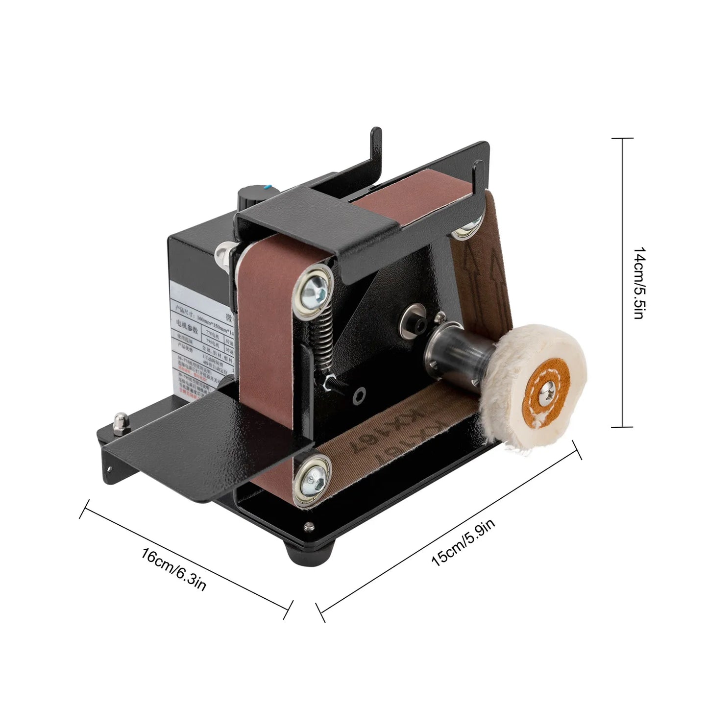 180w Diy Mini Belt Electric Sand Grinder With 10pcs Grinding Belts - Alia's Home Things