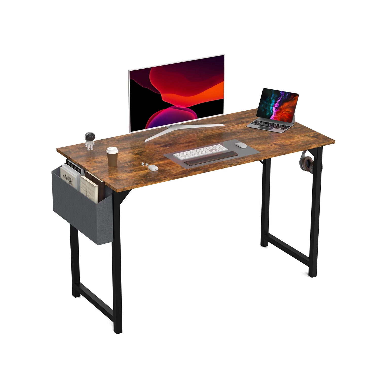 JHK Computer Desk Writing Study Office Gaming Table - Alia's Home Things