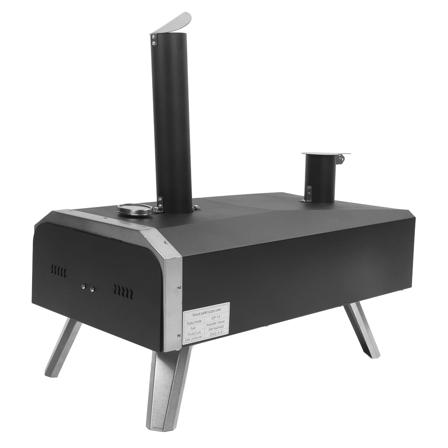 Outdoor Pizza Oven Wood-Fired Maker Outside Stove - Alia's Home Things