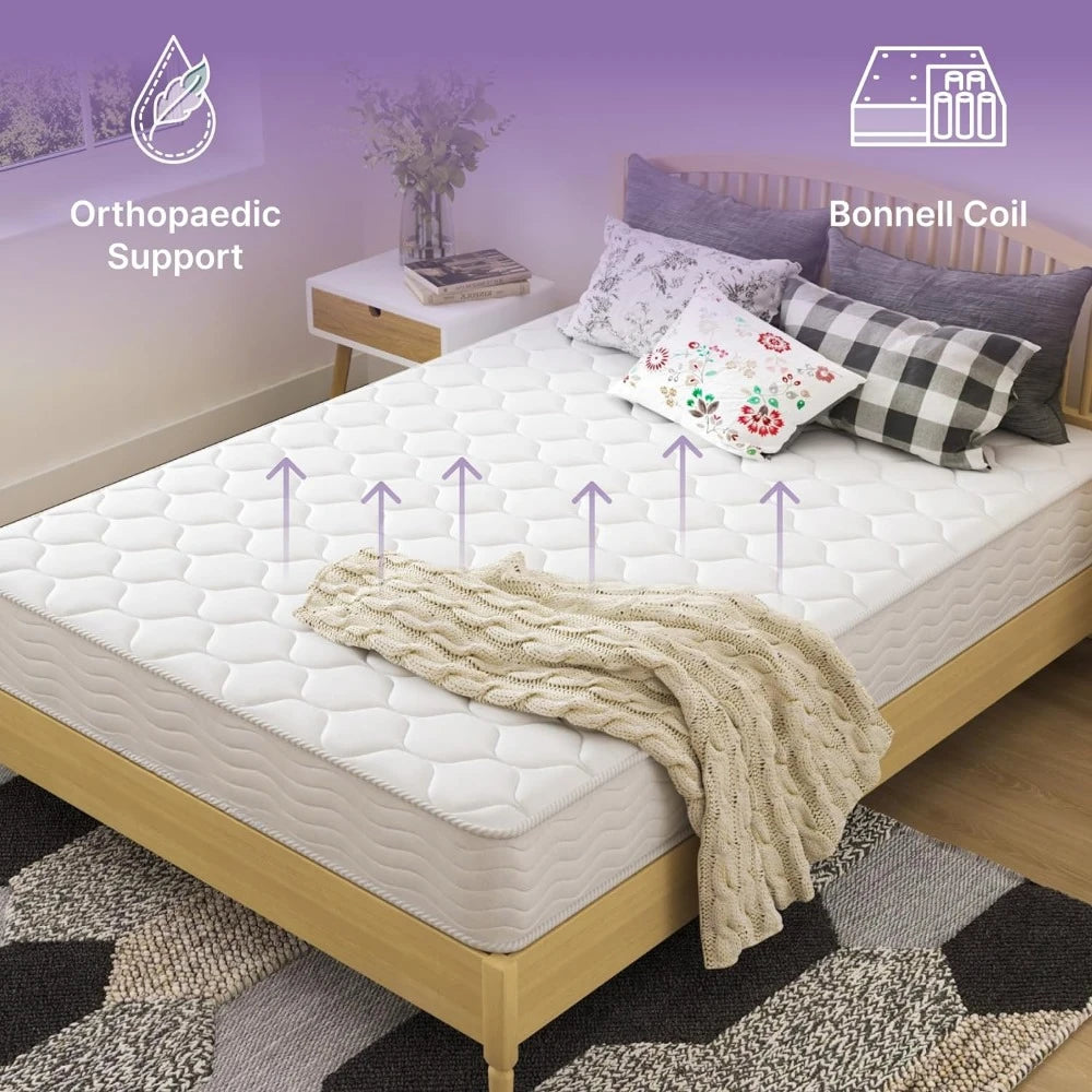 Twin Size Medium Firm Memory Foam Mattress - Alia's Home Things