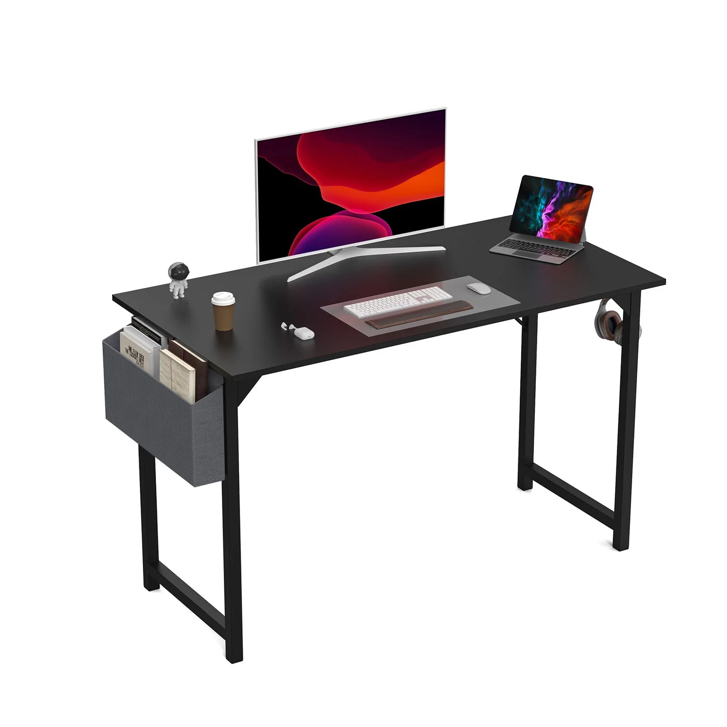 JHK Computer Desk Writing Study Office Gaming Table - Alia's Home Things
