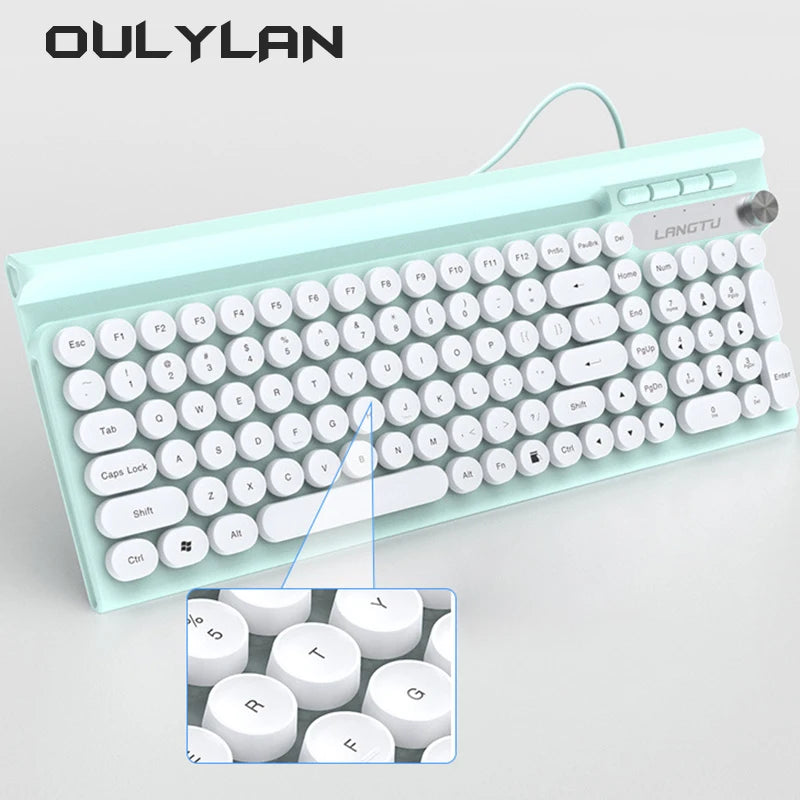 L3 Wired Silent Home Office Keyboard and Mouse Set - Alia's Home Things