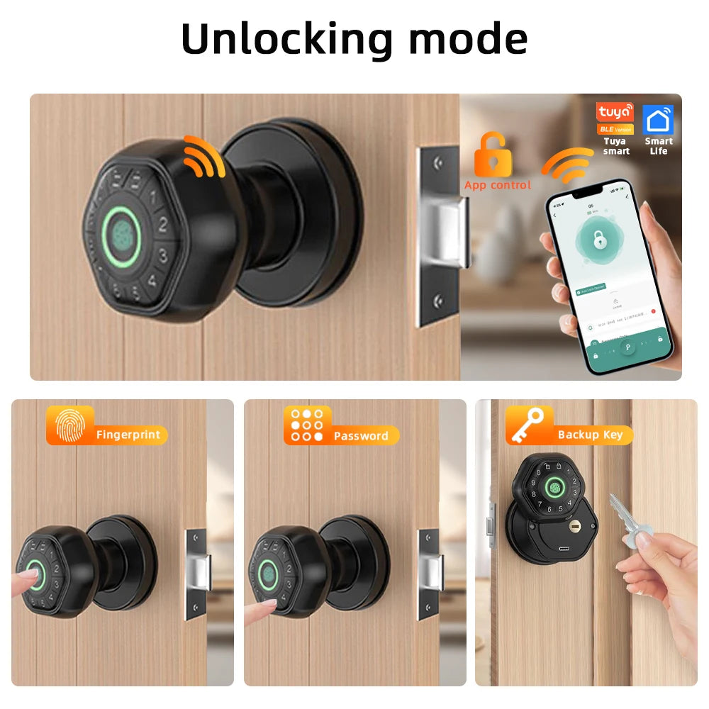 Smart Fingerprint Door Lock - Alia's Home Things