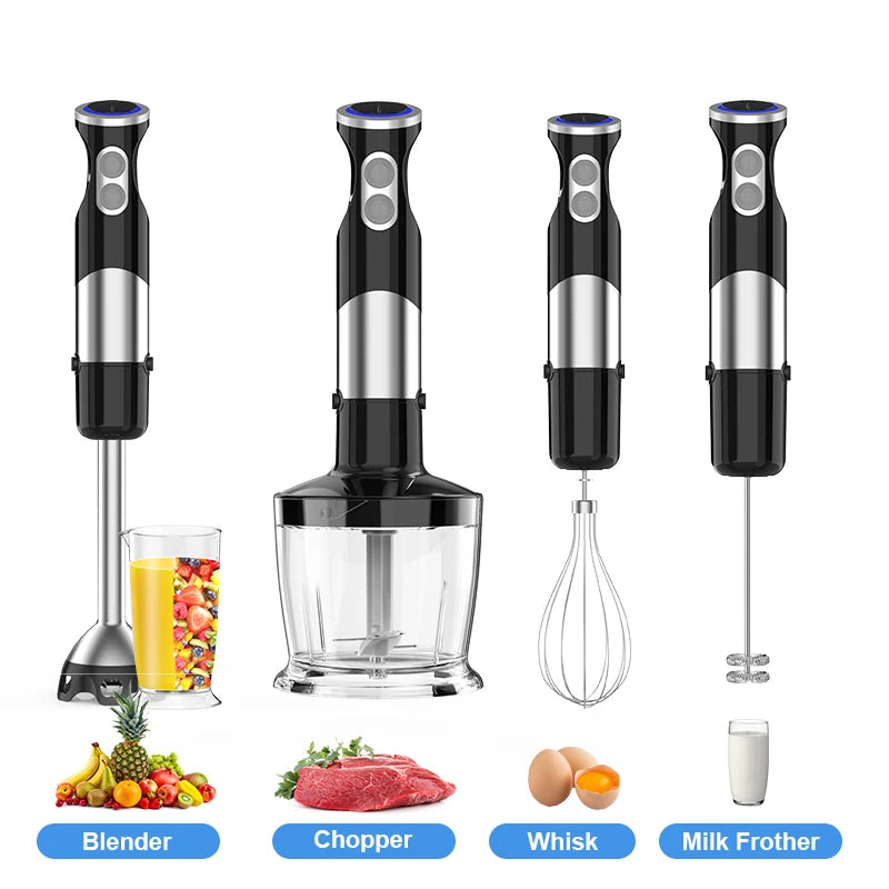 Immersion Blender 5-in-1 Handheld Blender - 1100-watt - Alia's Home Things