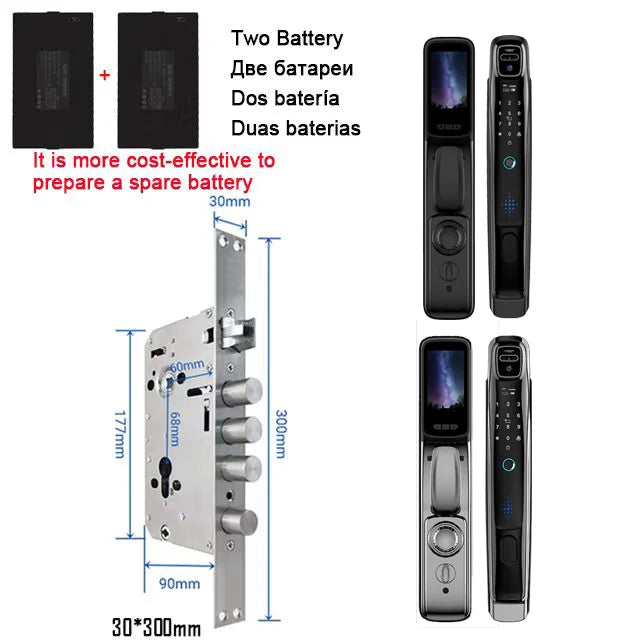 Smart Door Lock With Camera - Alia's Home Things