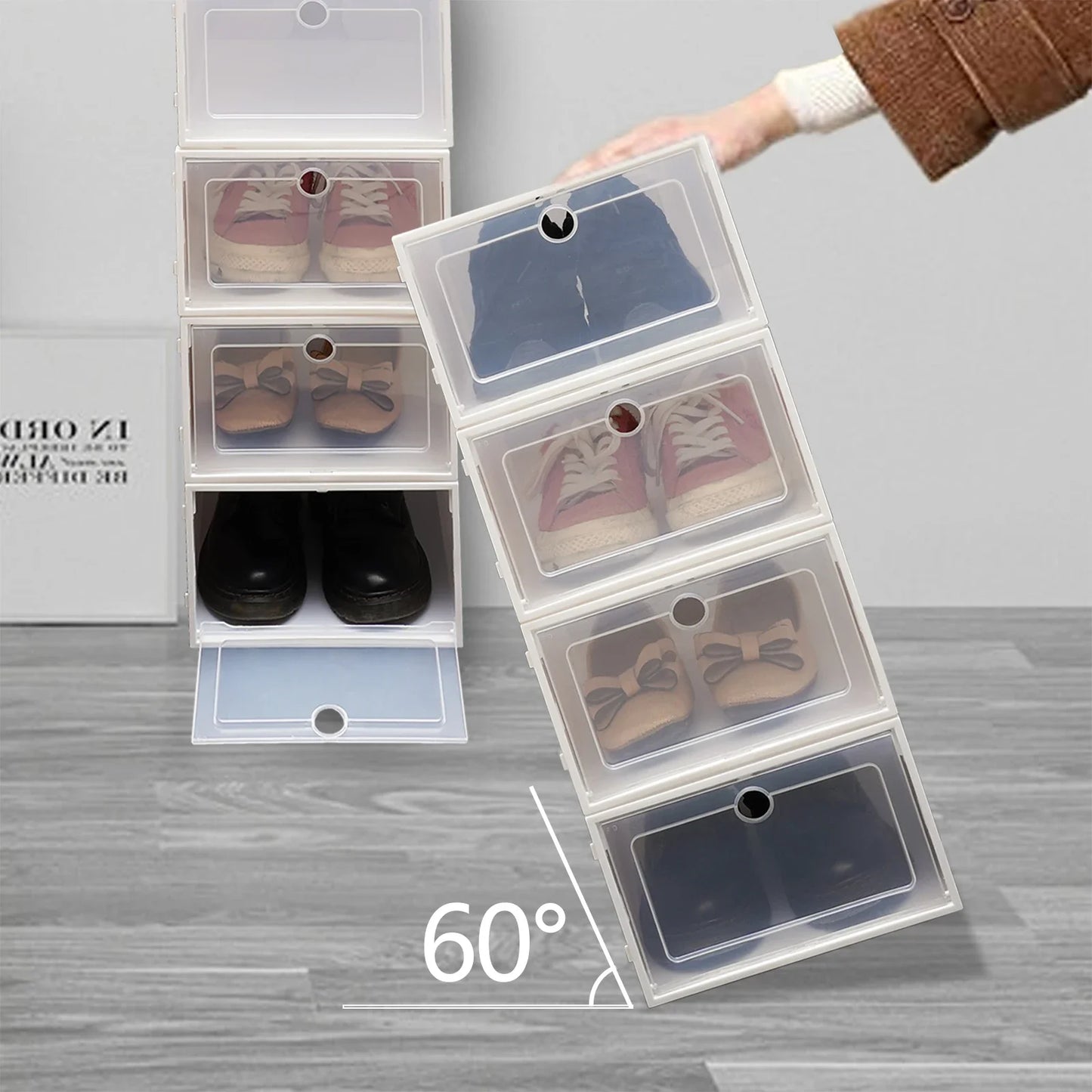 20Pcs Foldable Shoe Box Set - Alia's Home Things