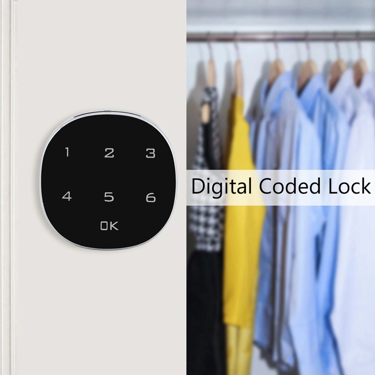 Alloy Code Combination Cam Cabinet Password Safe Lock - Alia's Home Things