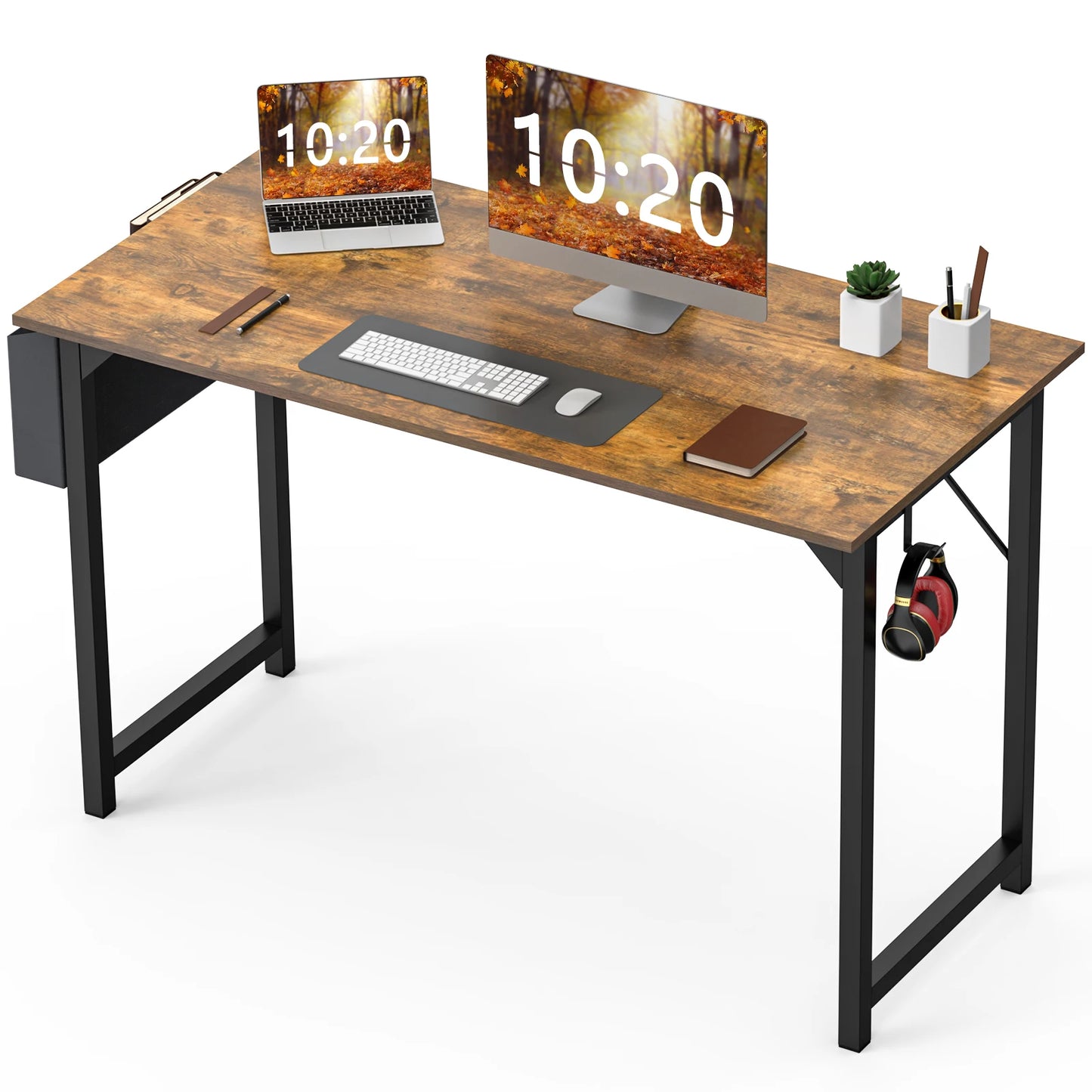 JHK Computer Desk Writing Study Office Gaming Table - Alia's Home Things