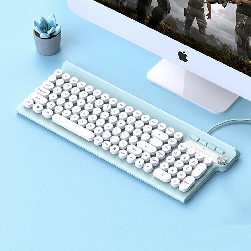 L3 Wired Silent Home Office Keyboard and Mouse Set - Alia's Home Things