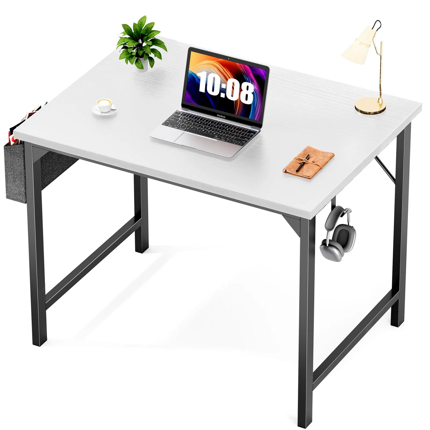 JHK Computer Desk Writing Study Office Gaming Table - Alia's Home Things