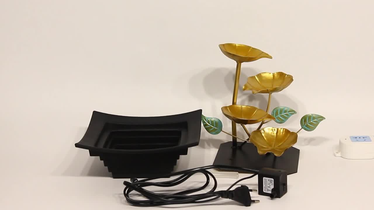 1pc USB Powered Relaxation Indoor Tabletop Fountain - Alia's Home Things