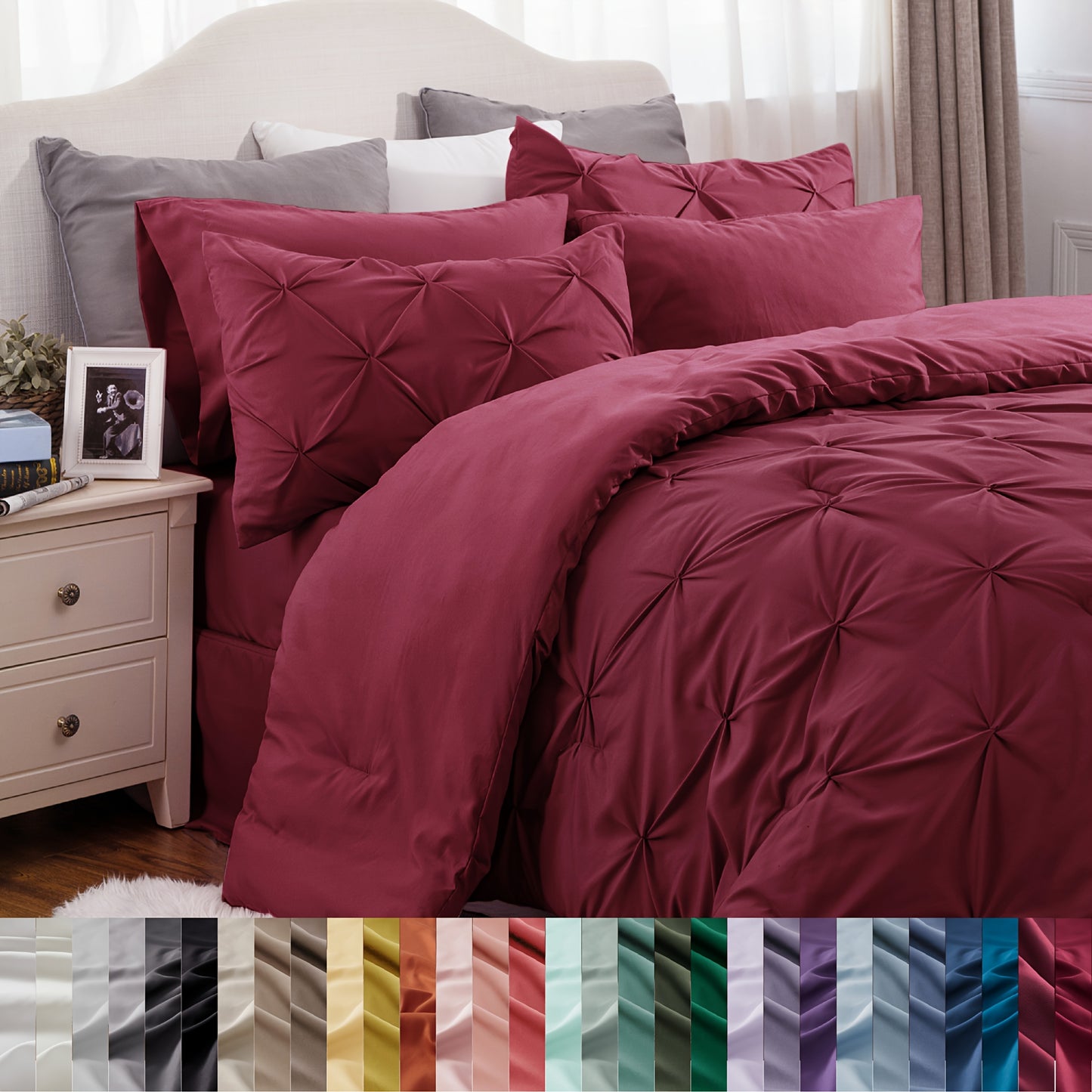 5-pcs/7-pcs Comforter Set - Alia's Home Things