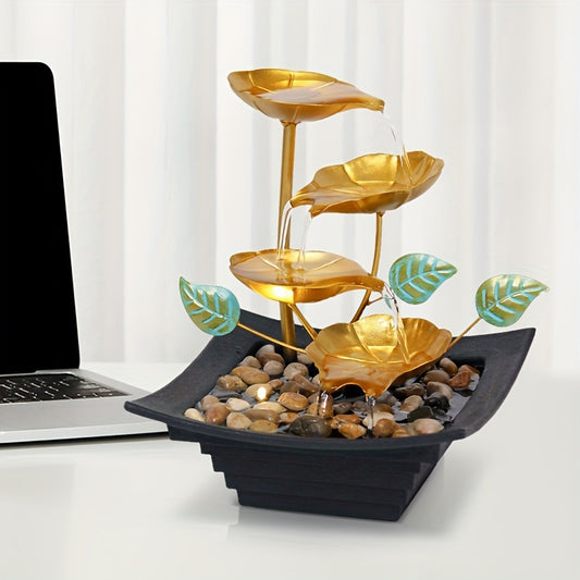 1pc USB Powered Relaxation Indoor Tabletop Fountain - Alia's Home Things  