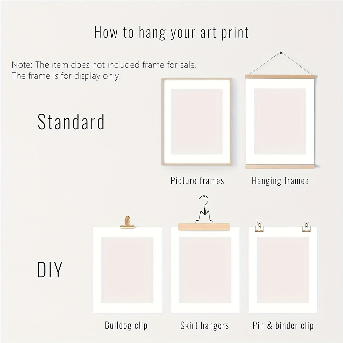 Wooden Framed Canvas Print - Alia's Home Things  