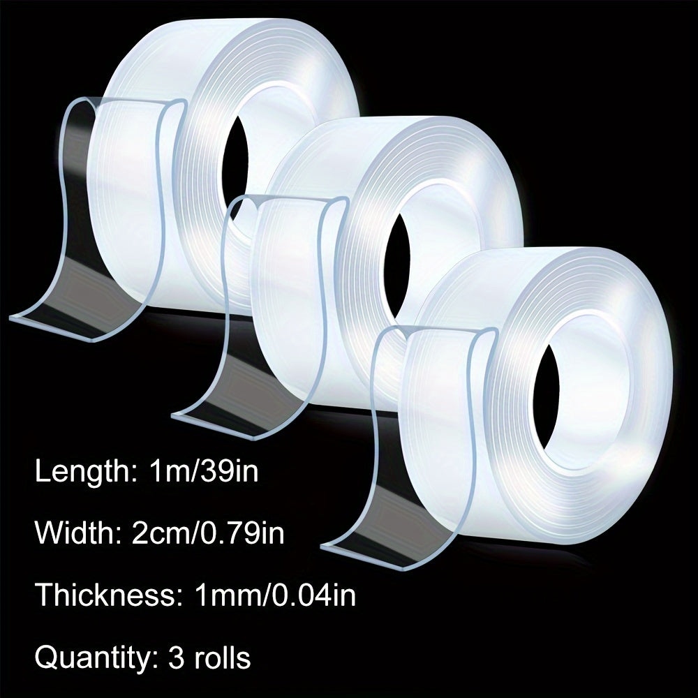 Heavy Duty Nano Double-Sided Tape-Reusable - Alia's Home Things  
