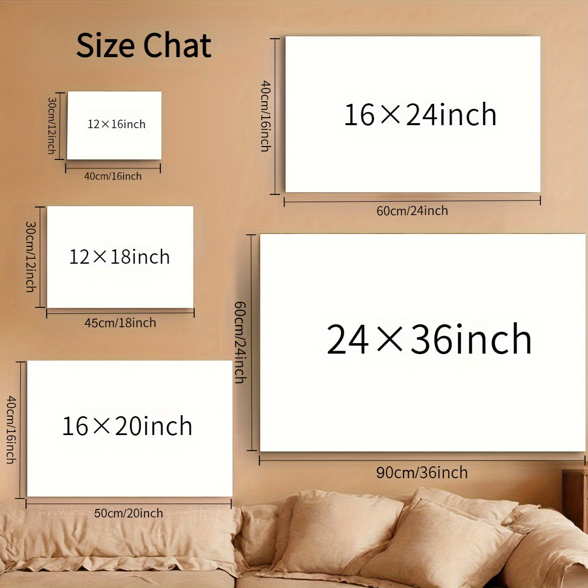 3pcs Abstract Music Canvas - Alia's Home Things  