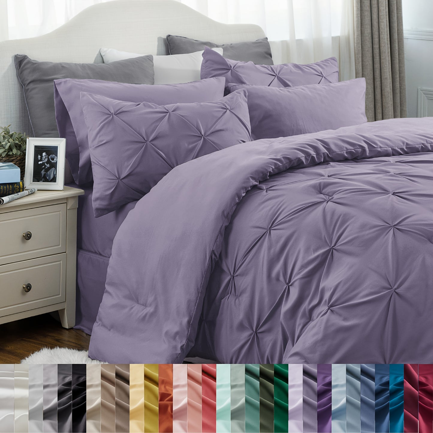 5-pcs/7-pcs Comforter Set - Alia's Home Things  