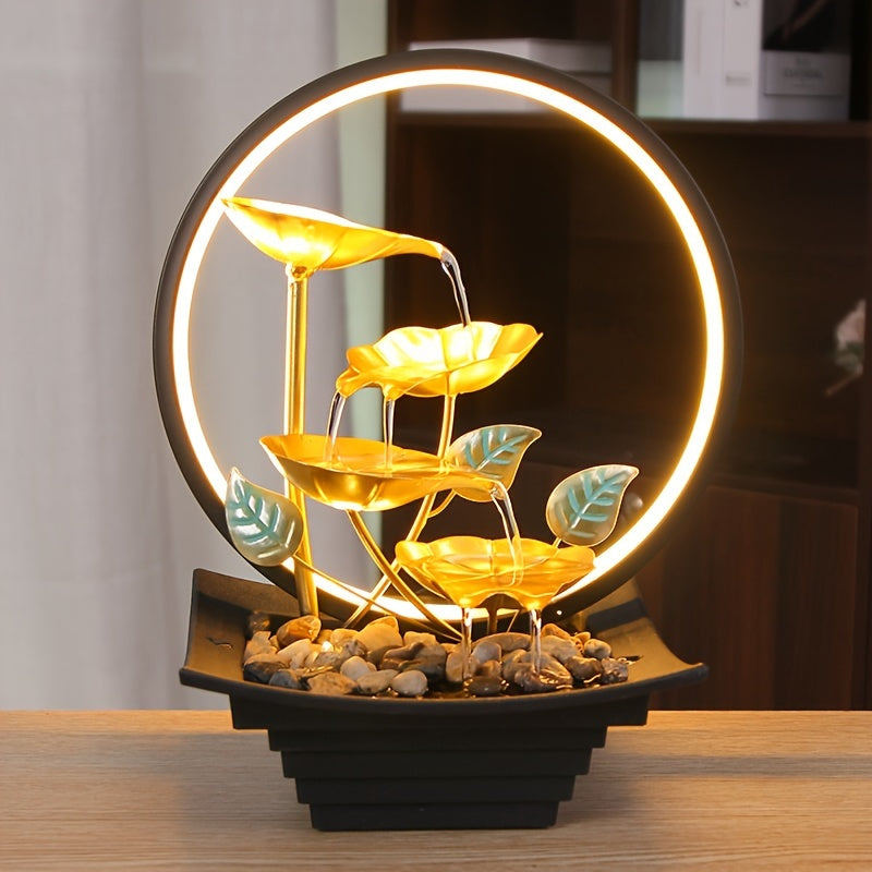 1pc USB Powered Relaxation Indoor Tabletop Fountain - Alia's Home Things  
