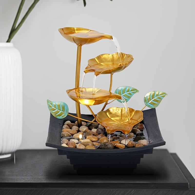 1pc USB Powered Relaxation Indoor Tabletop Fountain - Alia's Home Things  