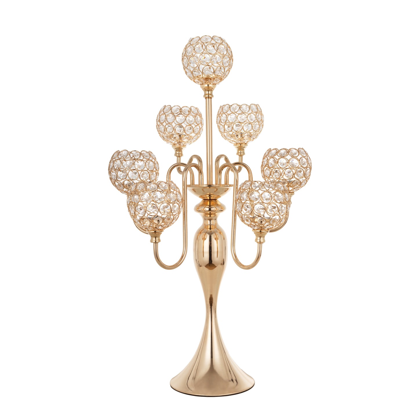 1pc Candle Holders For Table Centerpiece 7 Arms - Alia's Home Things  