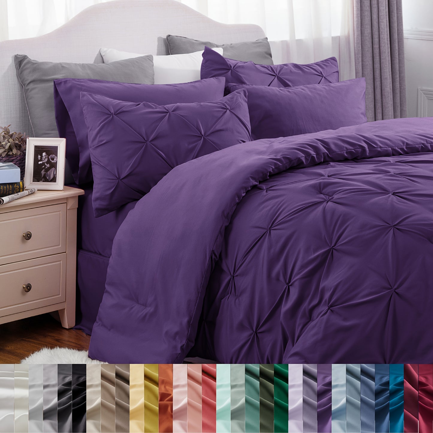 5-pcs/7-pcs Comforter Set - Alia's Home Things  