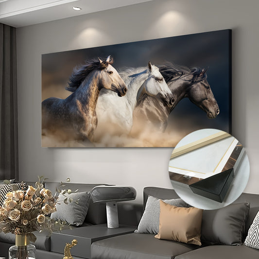 1pc Abstract Zebra Horse Canvas Print - Alia's Home Things  