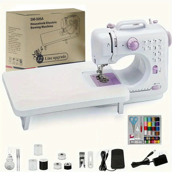 Electric Sewing Machine with Extension Table - Alia's Home Things  