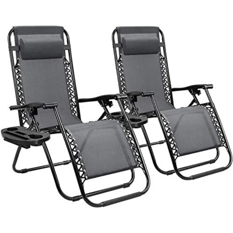 Reclining Lounge Chair with Cup Holder Pillows - Alia's Home Things  