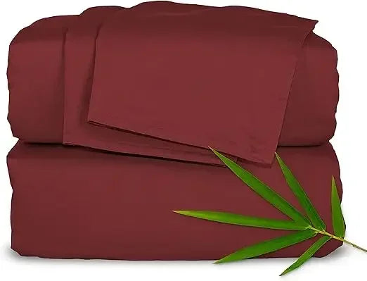 Genuine 100% Organic Viscose Bamboo Bed Sheet Set - Alia's Home Things  