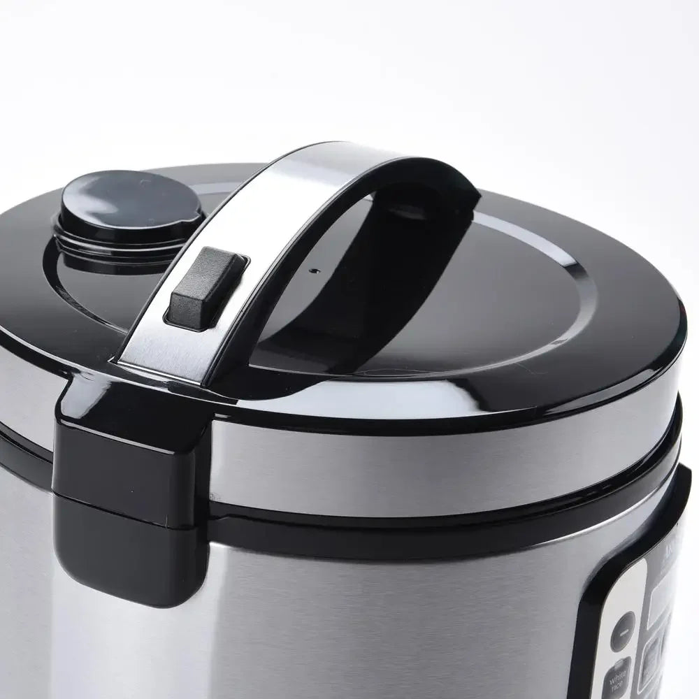 20-Cup Digital Cool-Touch Rice Cooker Steamer One-Pot Meals - Alia's Home Things  