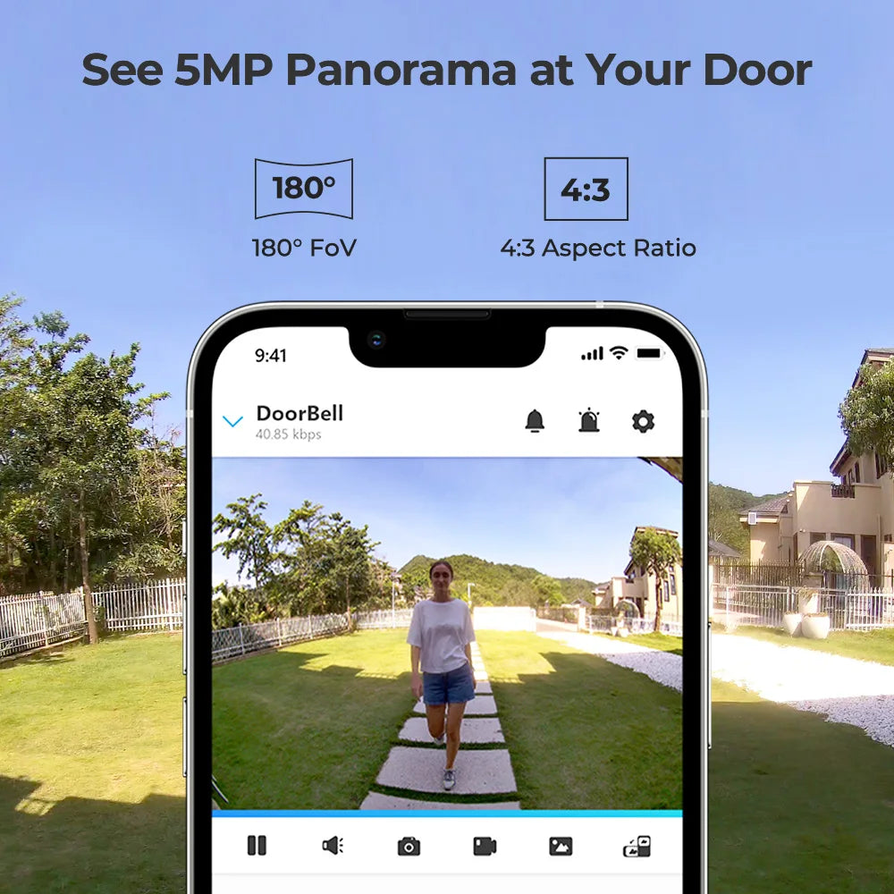 2K+ Video Doorbell with Chime - Alia's Home Things  