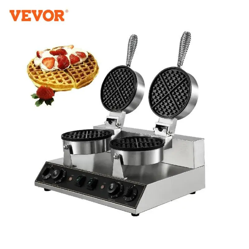 Single/Double-head Electric Waffle Maker - Alia's Home Things  