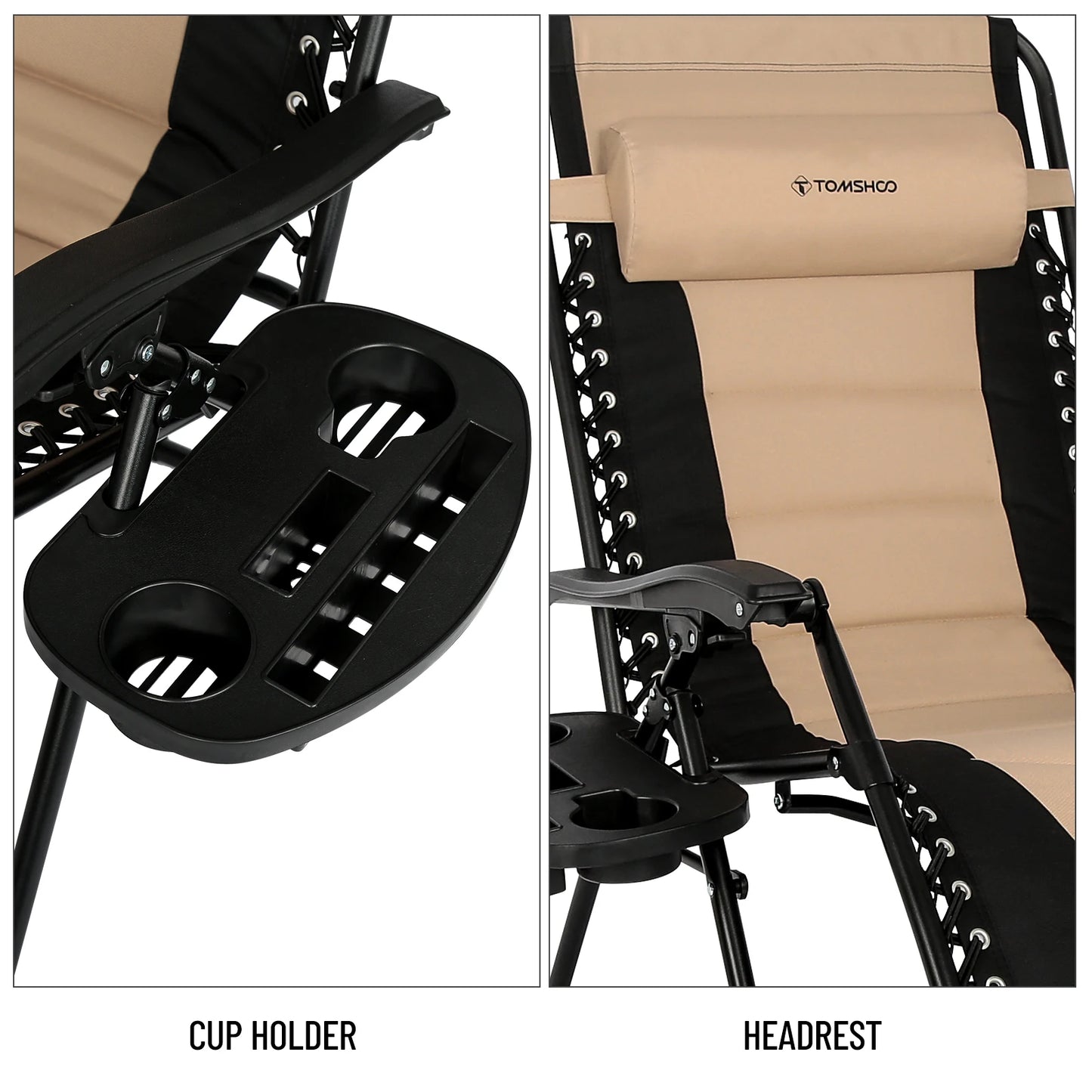 Lounge Chair Folding Waterproof Outdoor Chair - Alia's Home Things  