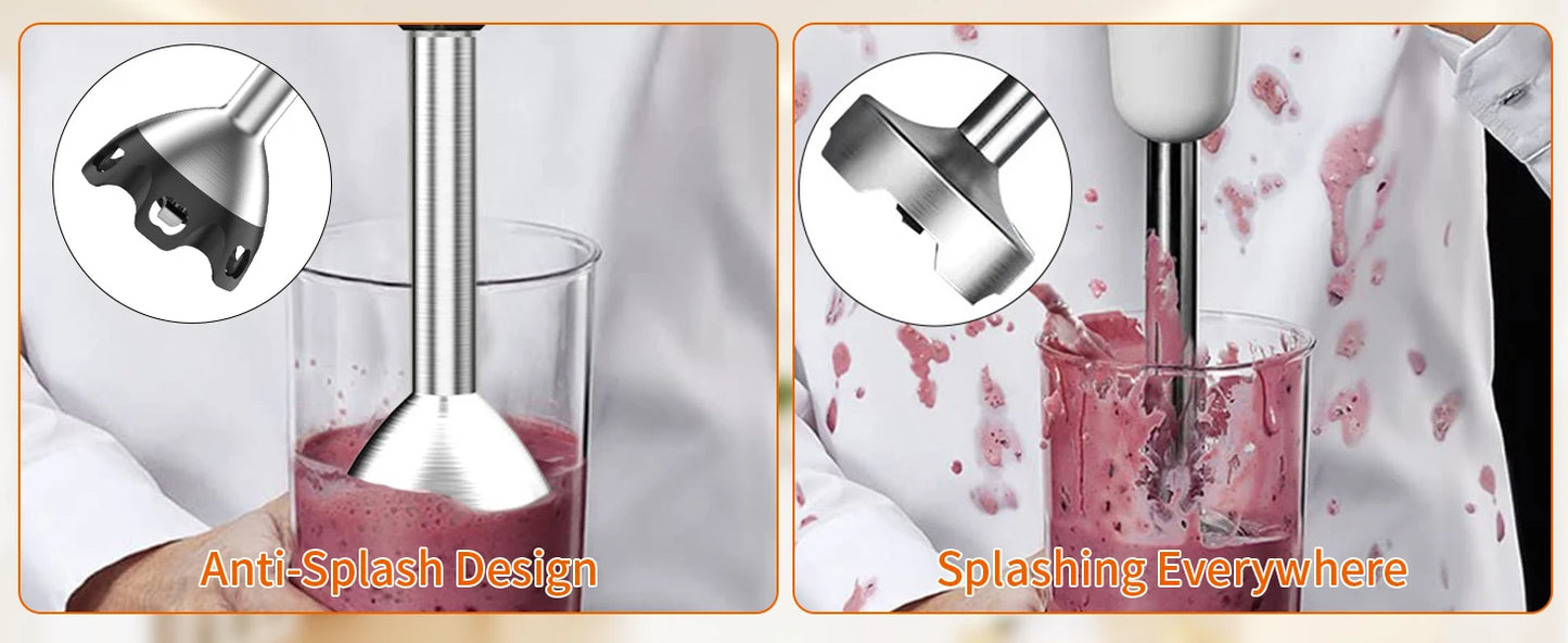 Immersion Blender 5-in-1 Handheld Blender - 1100-watt - Alia's Home Things  