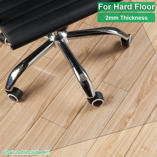 PVC Dull Polish Chair Mat 90x120x0.2cm Rectangular - Alia's Home Things  