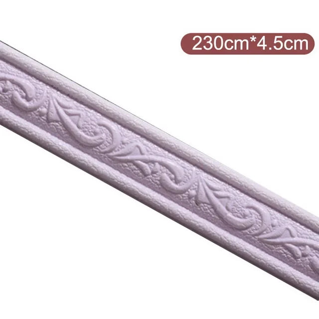 3D Baseboard Wallpaper Wall Sticker - Alia's Home Things  