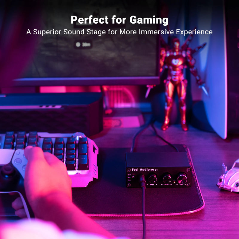 Gaming DAC & Headphone Amplifier Audio Converter Adapter - Alia's Home Things  
