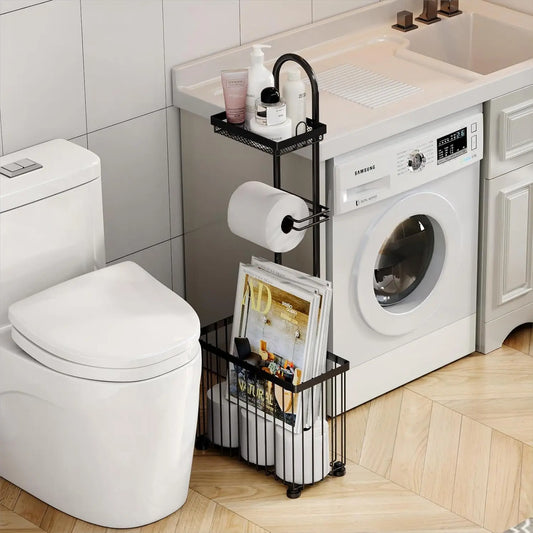Freestanding Toilet Paper Holder - Alia's Home Things  
