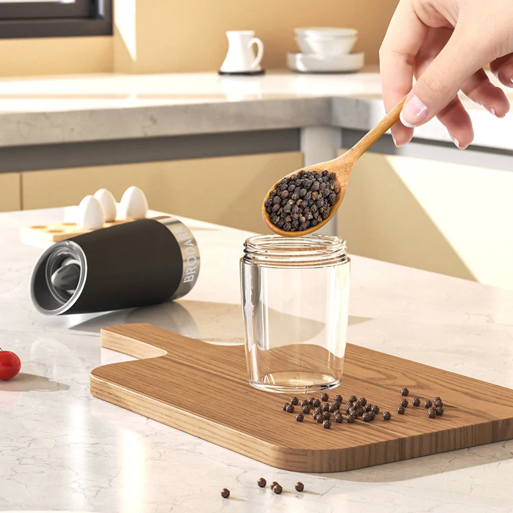 Electric Salt And Pepper Grinder Set - Alia's Home Things  