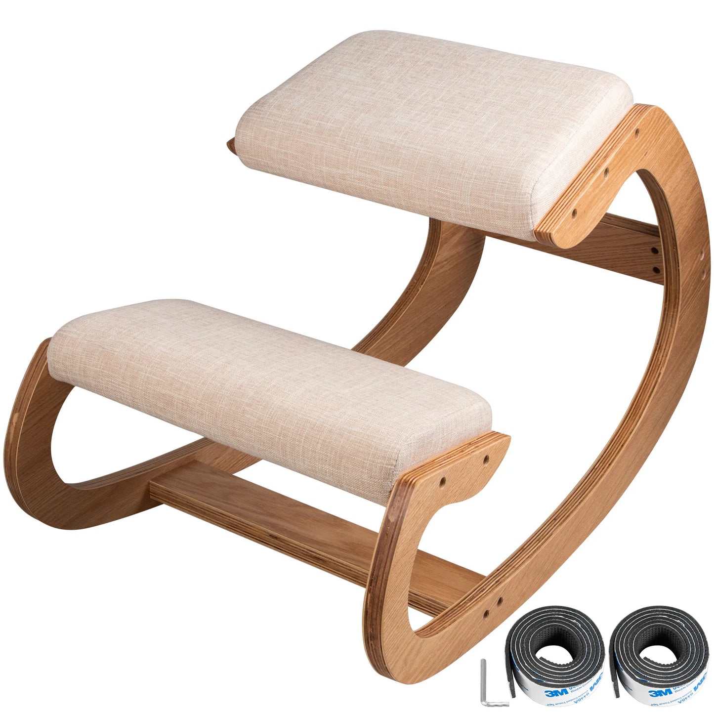 Wooden Kneeling Chair Stool - Alia's Home Things  