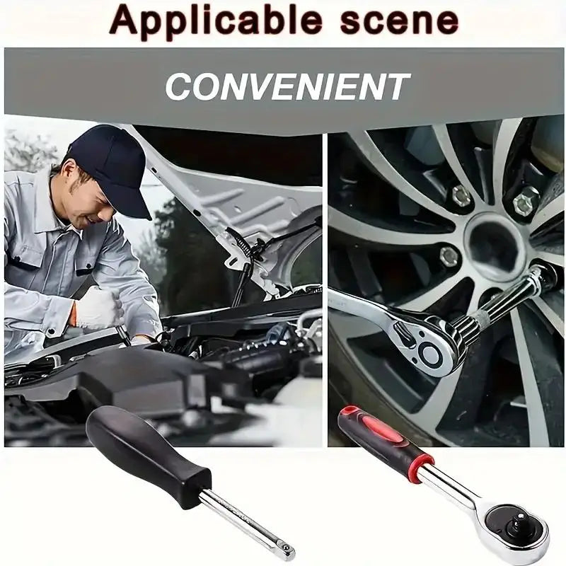 46PCS 1/4 inch Drive Socket Set - Alia's Home Things  