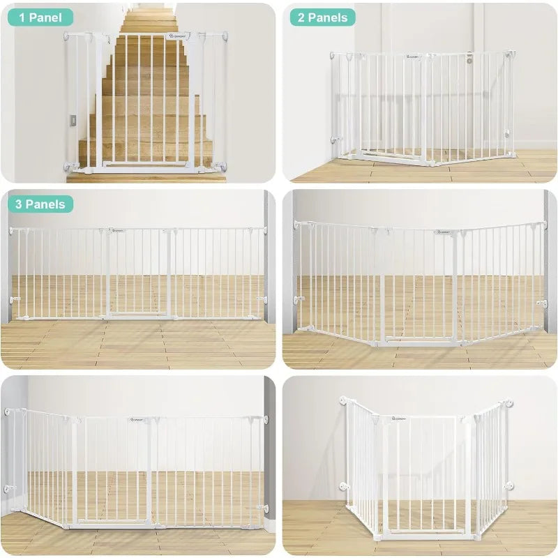 80" Extra Wide Baby Gate, Dog Gate - Alia's Home Things  