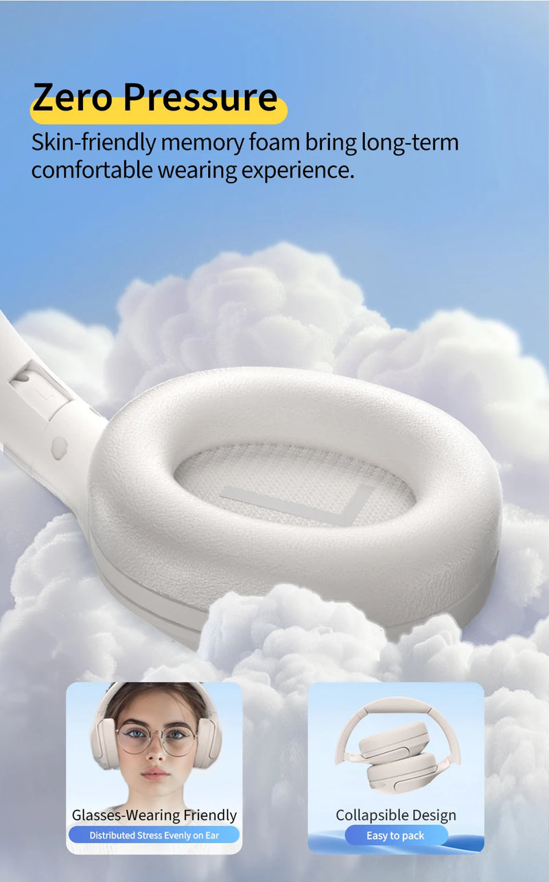 QCY H3 Lite ANC Wireless Headphones - Alia's Home Things  