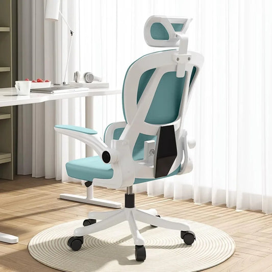 High Back Ergonomic Office Chair With Lumbar Support - Alia's Home Things  