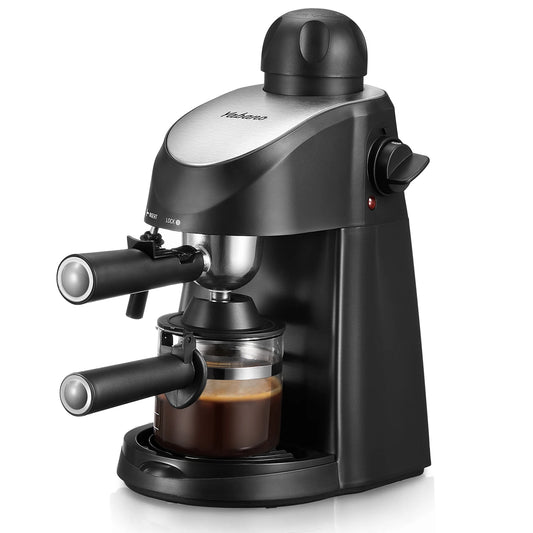 Yabano Espresso Machine with Milk Frother - Alia's Home Things  